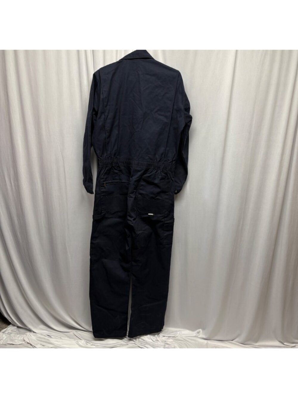 Berne Coveralls Mens Size Small Chest 36-38in Durable Navy Durable Workwear NEW - Picture 3 of 11